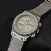 Silver Strap Silver Dial 1343 Men's Wrist Watch